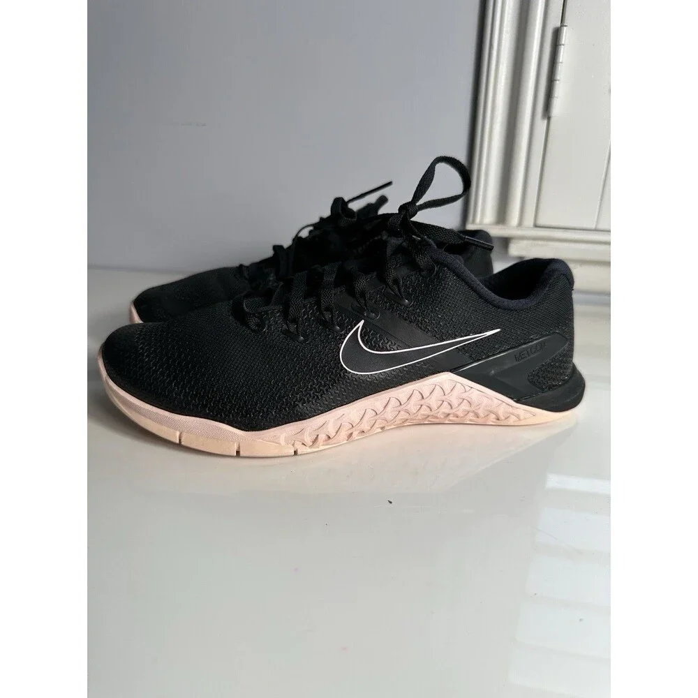Nike Metcon 4 Training Shoes Black Pink Foam AH7453-011 Mens Size 7.5